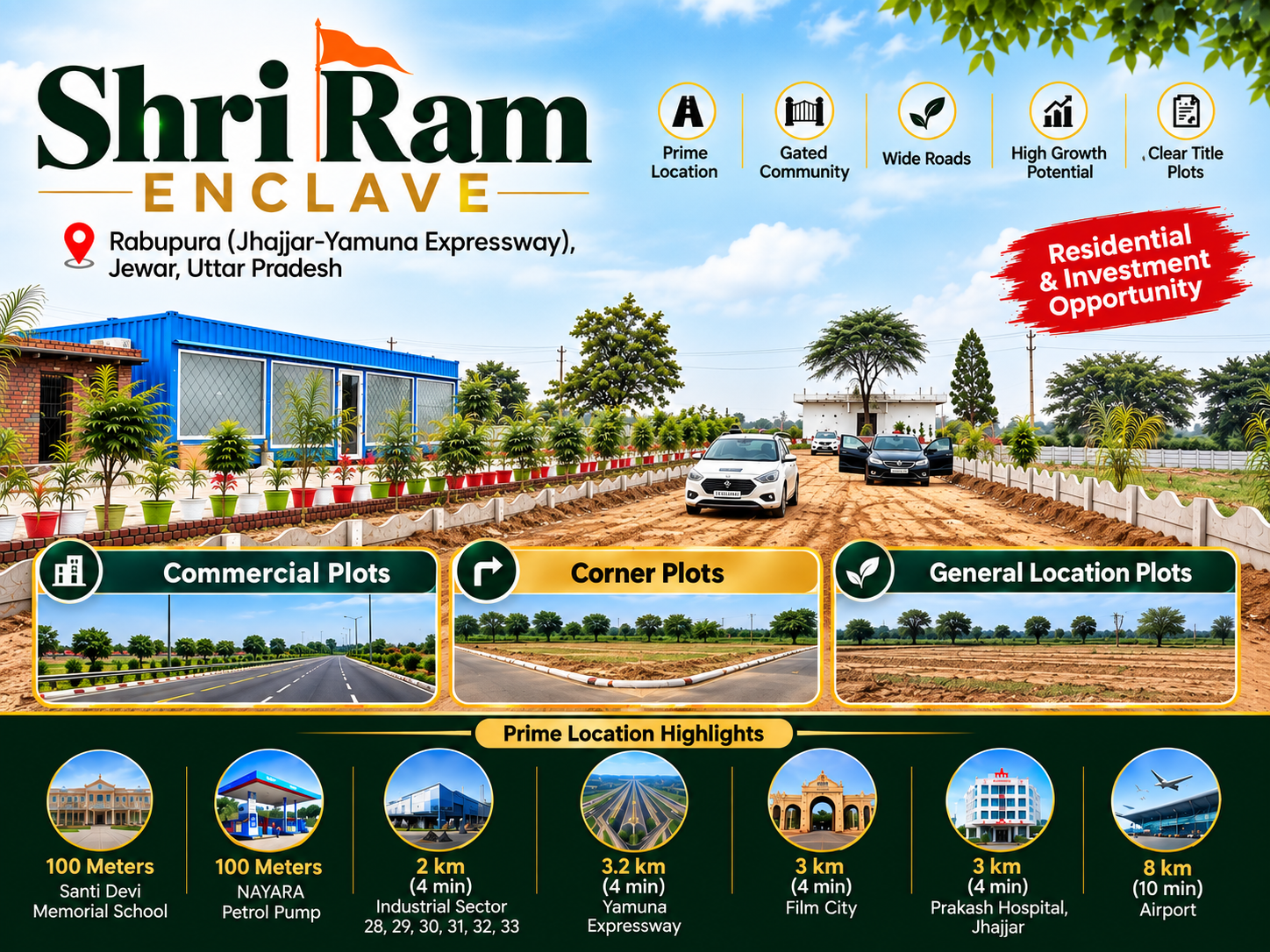 Shri Ram Enclave – Residential Plots at Jhajjar-Yamuna Expressway photo 8